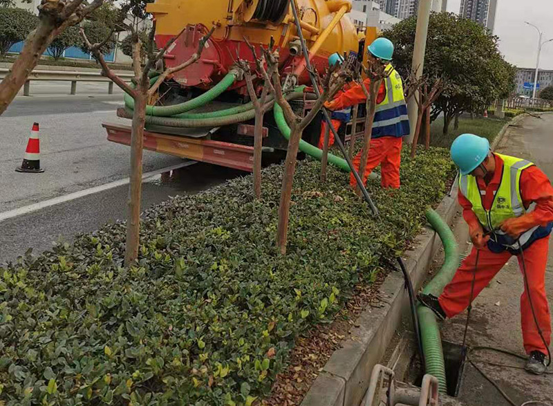 渭滨市政管道清淤